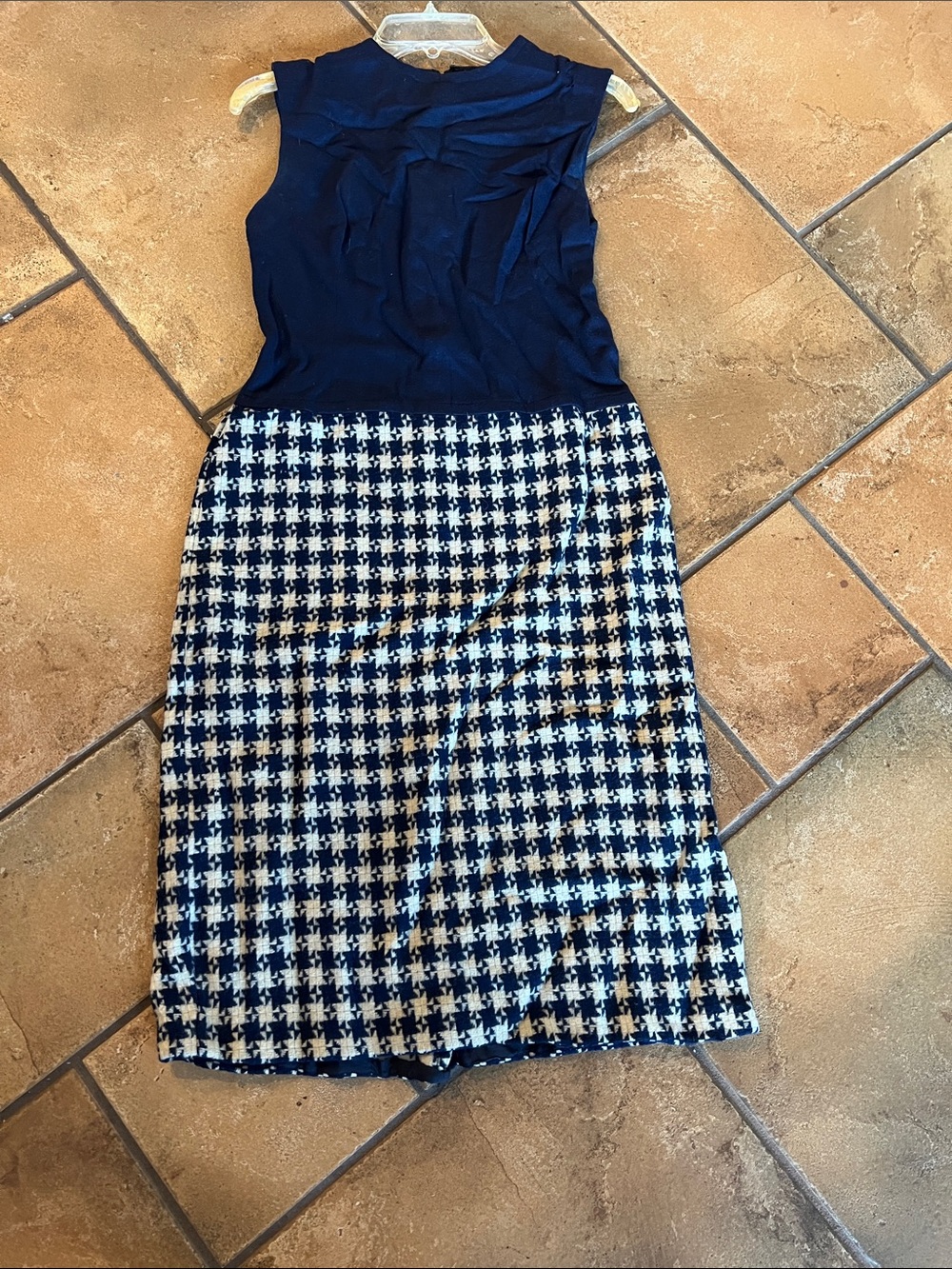 VINTAGE 1960’s WOOL & KNIT DRESS